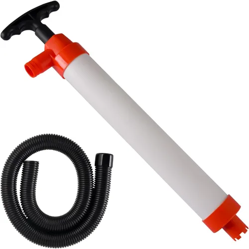 Bomba de sentina manual para barcos, kayak, canoa, bomba de agua manual | Bomba de sifón, bailer, kayak, barco con manguera, portátil, 20 galones