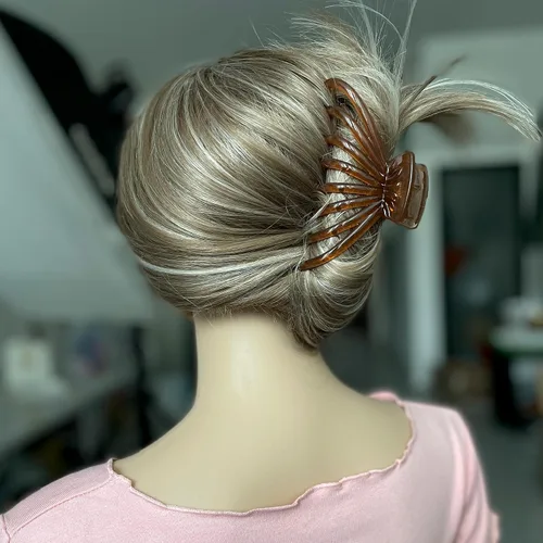Miniatura 5 de Pinzas para el cabello grueso, paquete de 4 pinzas de gelatina extra grandes para mujeres, accesorios para el cabello de 4.75 pulgadas para mujeres