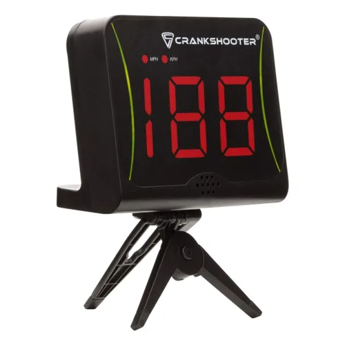 Miniatura 2 de Radar CRANKSHOOTER - Radar de velocidad de disparo con medición en MPH y KPH - Radar independiente para lacrosse, béisbol, hockey, fútbol y más