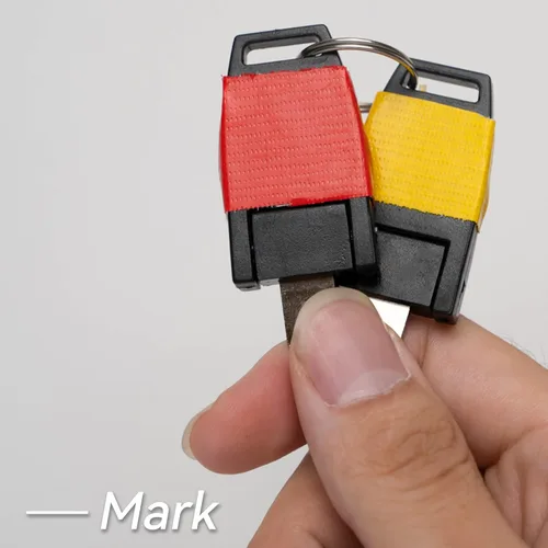 Miniatura 6 de Reniteco Cinta adhesiva amarilla: 2 pulgadas x 10 yardas, impermeable y para todo tipo de clima, sin residuos, resistente a los rayos UV, resistente