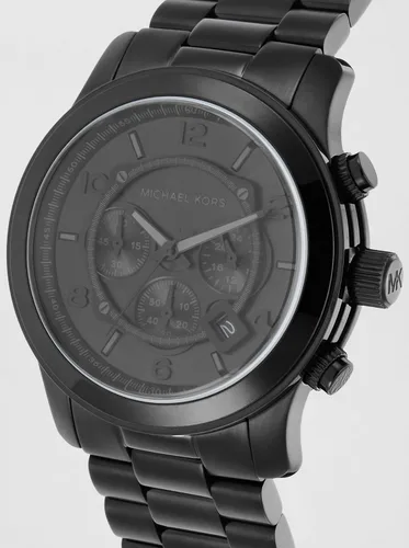 Miniatura 3 de Michael Kors Runway - Reloj cronógrafo de acero inoxidable para hombre con correa de acero o silicona