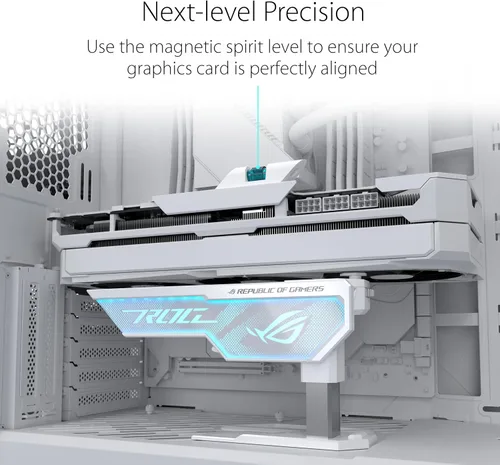 Miniatura 4 de ASUS ROG Herculx Porta tarjeta gráfica Edición Blanca