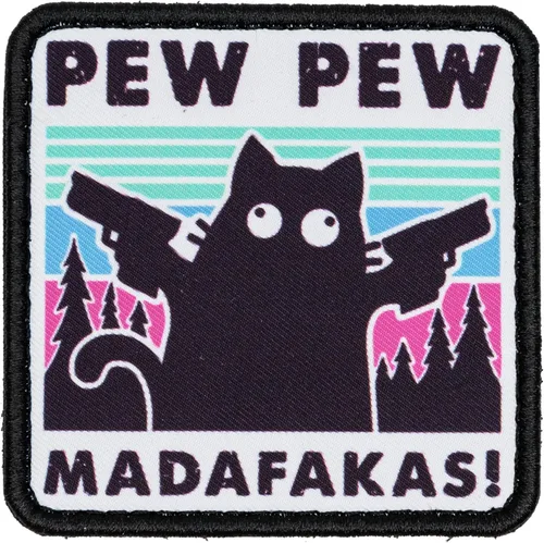 Miniatura 22 de SHEVRONS ¡Atención! Divertido parche táctico para sombreros, chalecos, jeans, mochilas, toda la ropa y equipo, altamente duradero e increíblemente