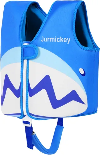 Chaleco de natación para niños pequeños, chaleco de natación para niños y niñas con correas de seguridad ajustables, diseño moderno flotadores para
