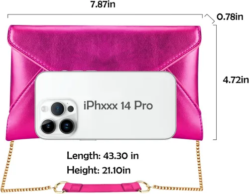 Miniatura 5 de Bolso de mano de noche para mujer, bolso cruzado pequeño, bolso de hombro brillante para boda, graduación, fiesta, cita