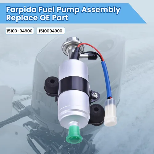 Miniatura 3 de Bomba de combustible 15100-94900 para Suzuki 4 tiempos fuera de borda DF350T DF250T DF250 DF225 DF200T todos los años para 1987-2001 DT115 DT140