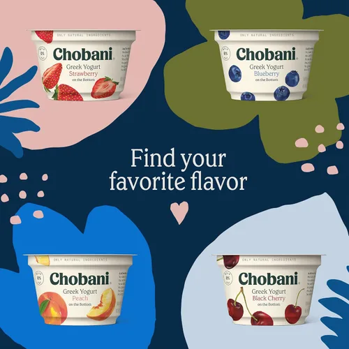 Miniatura 6 de Chobani yogur griego sin grasa, Colchón de frutillas 5.3 onzas