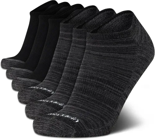Miniatura 99 de Calvin Klein Calcetines para hombre, mezcla de algodón, acolchados, sin talla, forro de calcetines atléticos (6 unidades)