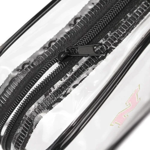 Miniatura 4 de Bolsa de aseo transparente Fodofodo, bolsa de aseo de viaje portátil, bolsa de maquillaje impermeable, organizador de almacenamiento de cosméticos