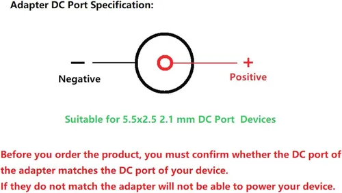 Miniatura 8 de NOYITO Adaptador de corriente de 8.4V 1A Cargador de batería de iones de litio con indicador LED DC 0.217x0.098 in y puerto de 0.083 in adecuado