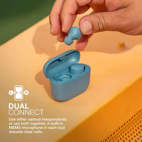 Miniatura 57 de JLab Go Air Pop+ Auriculares Verdaderamente Inalámbricos, Auriculares Intraaurales, Auriculares Bluetooth, 35H de Tiempo de Reproducción, Menta