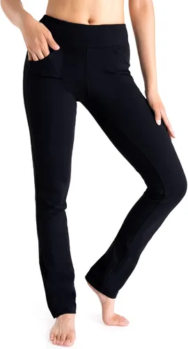 Miniatura 3 de Yogipace - Pantalones deportivos para mujer para entrenamiento yoga con pierna recta entrepierna de 27 29 31 33 35 y 37pulgadas y bolsillos laterales
