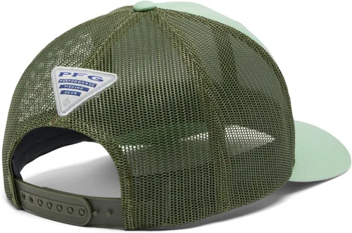 Miniatura 414 de Columbia - Gorra de malla con bandera con árboles unisex para adultos, corona alta