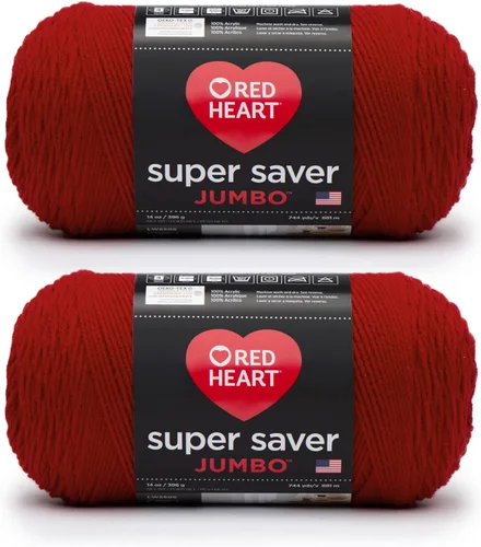 Miniatura 69 de Red Heart Super Saver Jumbo Ovillo de lana, Amatista