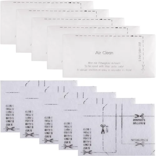 Yingti - Paquete de 5 filtros AirClean y filtros de protección de motor de repuesto para Miele Vacuum Compact C1 C2 C3, S241 S290 S300i S500 S700 S2