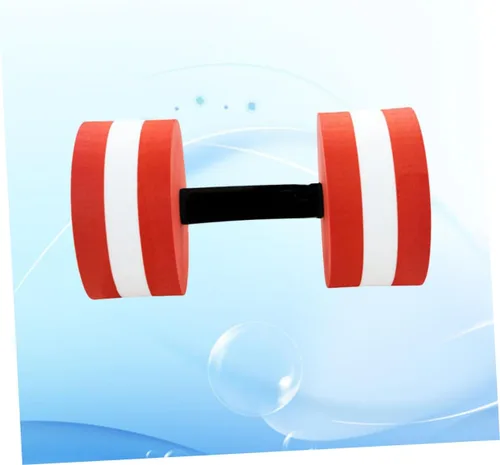 Miniatura 4 de Happyyami 2 mancuernas flotantes para aeróbic acuático, pesas de natación Eva, para hombres y mujeres, agarre ergonómico para entrenamiento