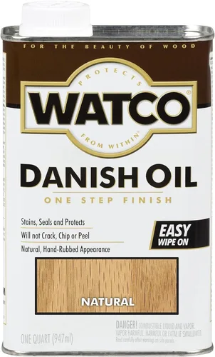 Miniatura 14 de Watco 65151H Aceite Danés de Acabado para Madera, Pinta, Nogal Oscuro Dorado (Golden Oak)