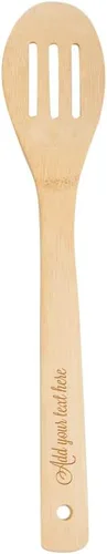 Miniatura 16 de PrintSupremacy - Juego de cucharas de cocina de bambú, utensilios de cocina de madera antiadherente, utensilios de cocina, regalo para inauguración