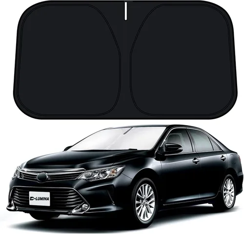 Miniatura 17 de D-Lumina Parasol para parabrisas Dodge RAM 1500 2019-2024 2025, parasol para ventana delantera, protector de visera para RAM 1500 CrewCab, camioneta