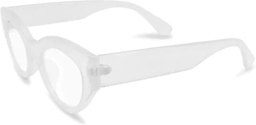 Miniatura 6 de 2SeeLife Lentes de lectura transparentes con diseño de ojo de gato para mujer, para lucir elegante con alta visión, cómodos para todas las formas