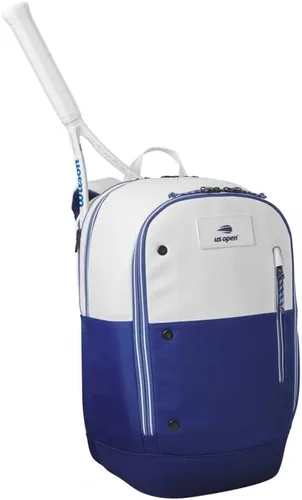 Miniatura 2 de WILSON US Open 2023 Tour Mochila Blanco/Azul Marino