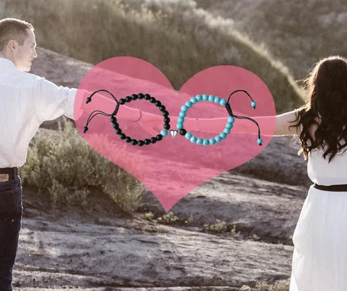 Miniatura 2 de XIANNVXI Pulseras para Parejas Pulseras a Juego para Él y Ella Pulseras para Regalos de Pareja