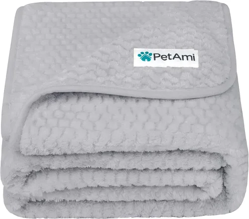 PetAmi Manta impermeable para perro, manta XL a prueba de fugas para perros grandes, protector de sofá y muebles, manta de forro polar para cama