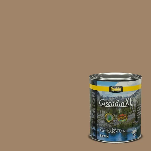 Miniatura 109 de Rodda Paint CASCADIA XL Pintura e imprimación satinada exterior en uno, cuarto de galón, resistencia industrial