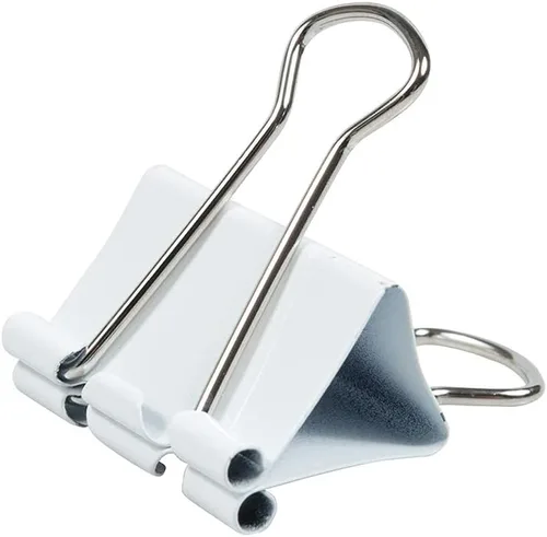Miniatura 3 de Broches aprietapapeles JAM Paper®, Blanco