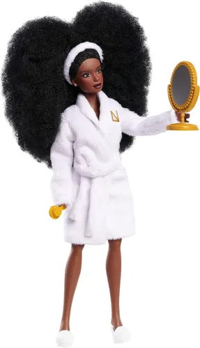 Miniatura 5 de Naturalistas Fashion Pack Wash Day - Conjunto de 5 piezas y accesorios para muñecas Naturalistas de 11.5 pulgadas de alto, diseñado y desarrollado