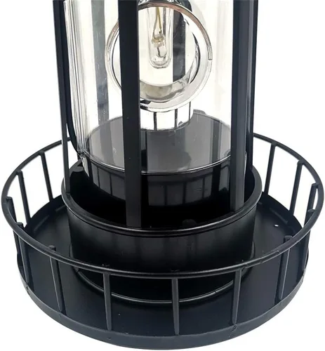 Miniatura 6 de CALIDAKA Faro LED con energía solar de 360 grados giratorio paisaje IP65 impermeable duradero giratorio al aire libre lámpara de luz solar colgante