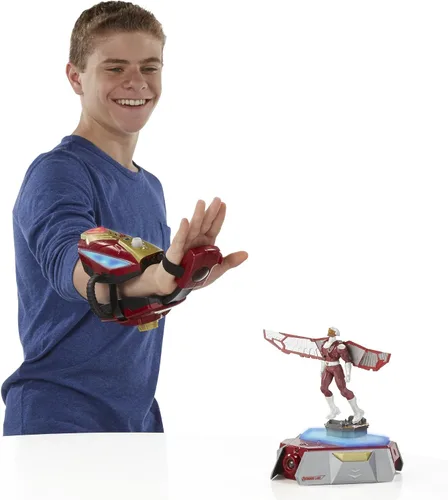 Miniatura 4 de Playmation Marvel Avengers Falcon Hero figura inteligente, embalaje estándar