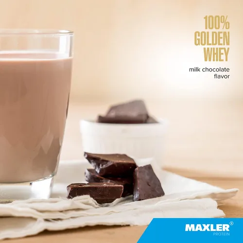 Miniatura 3 de Maxler 100% proteína de suero de leche dorada – 0.76 oz de proteína de suero de alta calidad en polvo por porción – Pre-post Intra entrenamiento