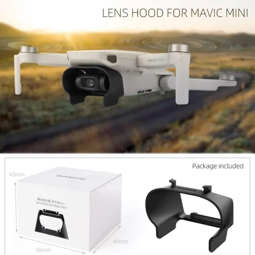 Miniatura 9 de Mavic Mini - Protector de cámara antirreflejos, protector de lente para DJI Mavic Mini/Mavic Mini 2