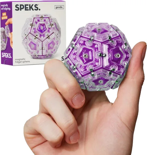 Miniatura 16 de Speks Geode - Juguete magnético antiestrés, juguete de escritorio sensorial para adultos y adolescentes de 14 años en adelante, regalo
