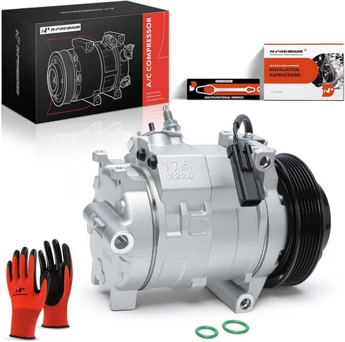 Miniatura 10 de A-Premium Compresor de A/C con embrague compatible con Chrysler 300 2007-2010, Dodge Charger Challenger 2009-2010, Magnum 2007-2008, 3.5L 4.0L
