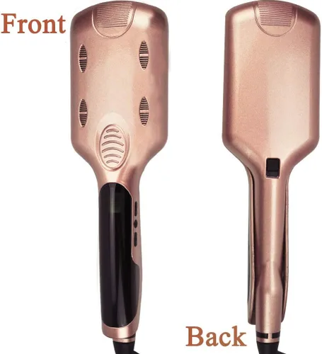 Miniatura 8 de Rizador de cerámica fina de 0.354 in para cabello corto y largo, barril de 3/8 pulgadas con temperatura ajustable, diseño estilo palillo