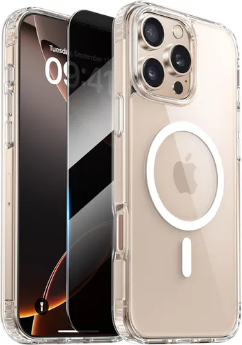 Miniatura 33 de Diaclara Funda diseñada para iPhone 12 Pro Max, [con protector de pantalla de privacidad] [antiespía] [protección contra caídas de grado militar]