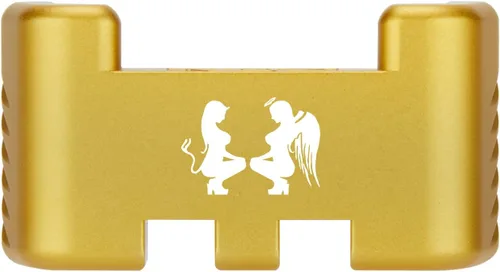 Miniatura 109 de NDZ Performance Placa trasera de aluminio con asistencia deslizante para Glock 1-5 Glock 17 19 19 19 x 22 23 24 26 27 31 32 33 34 35 45 47 49, Rojo