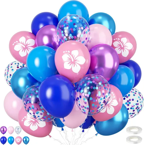 Miniatura 18 de Globos de animales, 60 globos de fiesta de 12 pulgadas, color verde y marrón crema, globos estampados de guepardo de animales para decoración