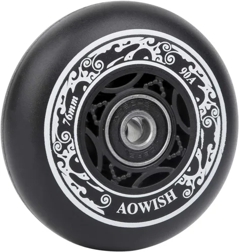 Miniatura 6 de Ruedas Ripsurf 90a de 2.992 in con rodamientos ABEC-9 para RipStik DLX Caster Board, Deluxe Junior Skateboard, patineta giratoria de 2 ruedas