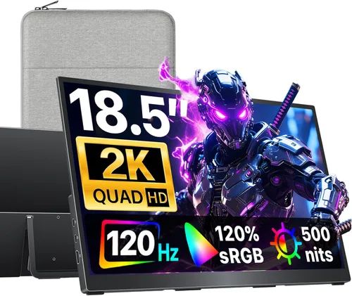 Miniatura 12 de cocopar Monitor portátil de 15.6 pulgadas 1080P FHD 60Hz 85% sRGB Monitor de viaje con altavoz HDMI USB-C segunda pantalla para computadora portátil