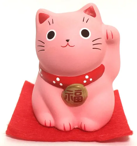 Miniatura 5 de M-RO Maneki Neko Lucky Cat Azul
