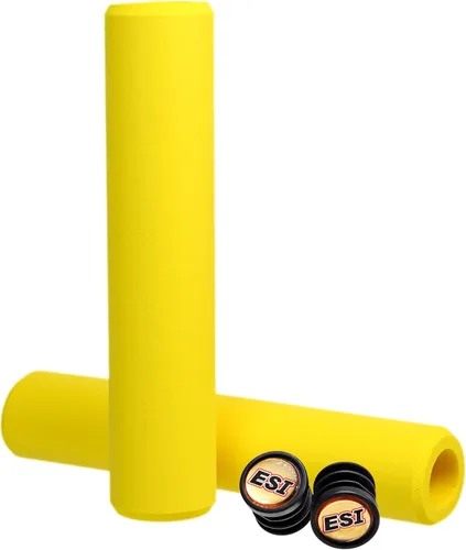 Miniatura 4 de ESI Grips Racer's Edge - Puños de silicona para MTB - Puños finos y ligeros para manillar - Empuñaduras extra ligeras para bicicleta
