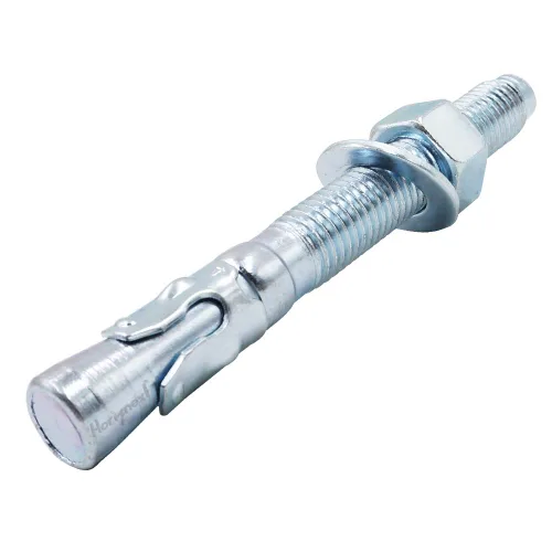 Miniatura 19 de Anclajes de hormigón 3/8, pernos de anclaje de cuña de 3/8 de acero al carbono galvanizado con arandela y tuerca, 3/8 pulgadas de diámetro exterior