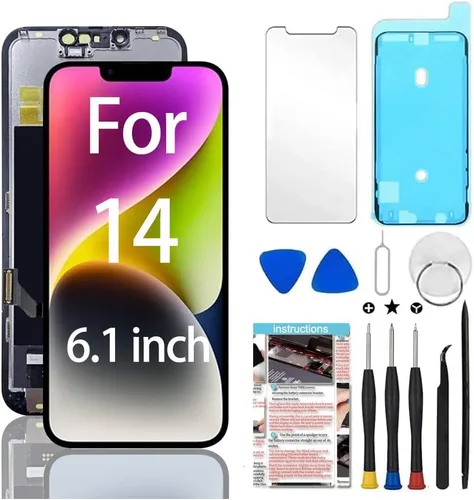 Miniatura 11 de para iPhone 11 Pro Max Reemplazo de pantalla 6.5 pulgadas LCD Pantalla 3D Touch Digitalizador Marco Ensamblaje Kit de reparación completo