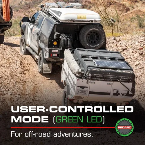 Miniatura 5 de REDARC Tow-Pro Elite - Kit de controlador de freno eléctrico para Toyota Land Cruiser, Sequoia, 4Runner, modos de frenado dual, instalación Plug and