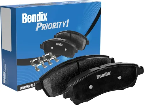 Miniatura 46 de Pastillas de freno delanteras cerámicas Bendix Priority1 CFC2302 para Hyundai Elantra 2021, Sonata 2022-2020, Kia K5 2023-2021