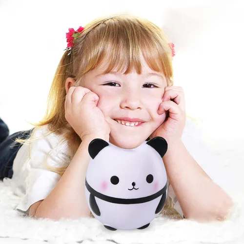 Miniatura 3 de Squishy Panda Squishies Jumbo Slow Rising Squishies Lovely Stress Relief Squishies Juguetes para niños y adultos 6.7 pulgadas de tamaño grande.