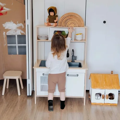 Miniatura 6 de Jamegio 816 pares de calcetines antideslizantes para niños pequeños con agarres para bebés y niñas